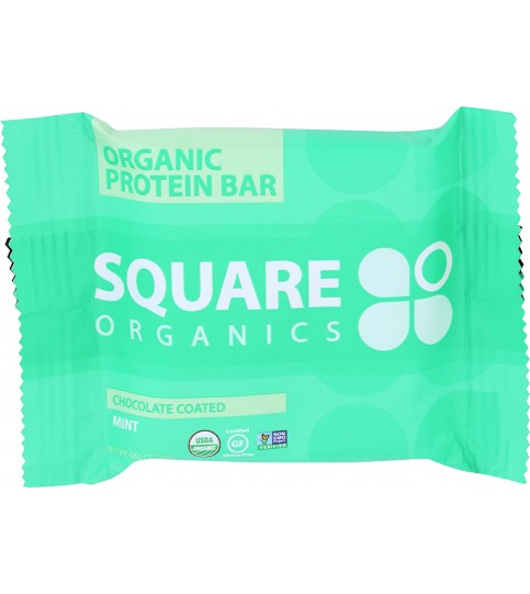 Squarebar Organic Cocoa Mint Bar (12x1.7 OZ)