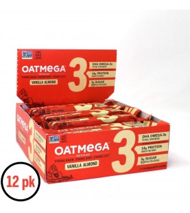 Oatmega Bar Vanilla Almond (12x1.8Oz)