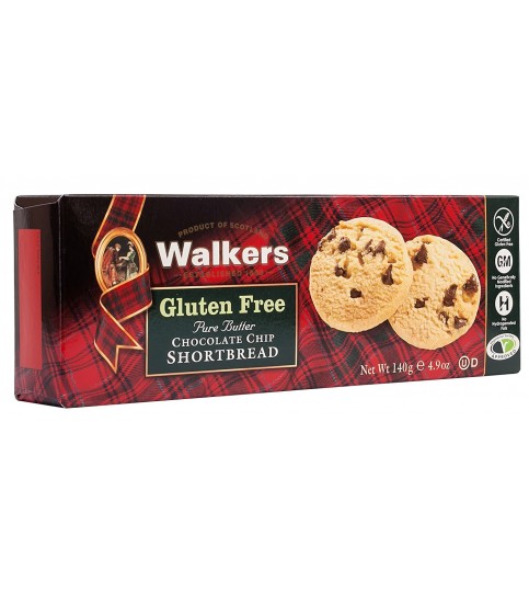 Walkers Chocolate Chip Shortbread (6x4.9 OZ)