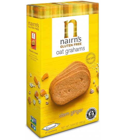 Nairn's Oatmeal Ginger Cookie Gluten Free (12x5.64Oz)