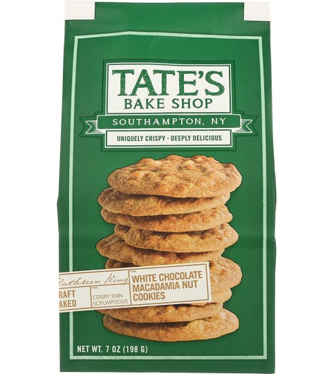 Tate's Bake Shop Macadma WhtChocolate Cookie (12x7OZ )