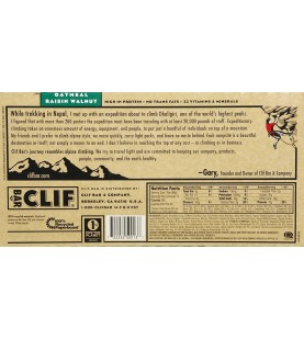 Clif Bar Oat Raisin Walnut Clif Bar Bar (12x2.4 Oz)