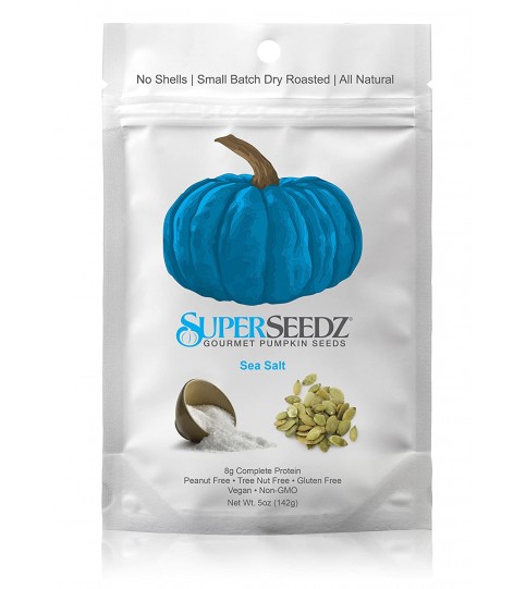 SuperSeedz Gourmet Pumpkin Seeds Sea Salt (6x5 OZ)