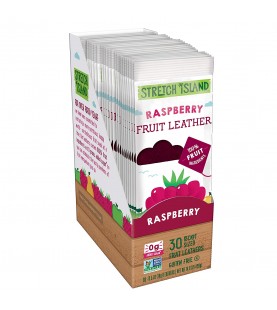 Strech Island Raspberry Fruit Leather (30x.5 Oz)