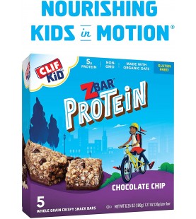 Clif Kid Zbar Protein Chocolate Chip (6x5 PACK)