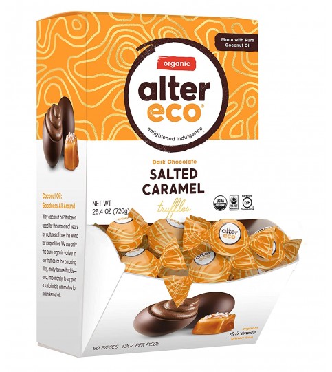 Alter Eco Salted Caramel Truffle (60x0.42 OZ)