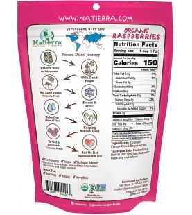 Nature's All Foods Frz Drd Raspberry (12x1.3OZ )