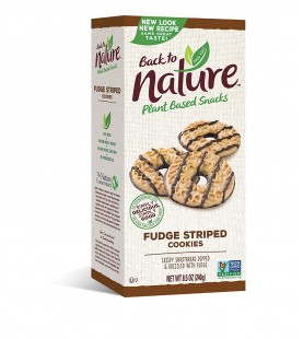 Back To Nature Cookies Fudge Striped (6x8.5 OZ)