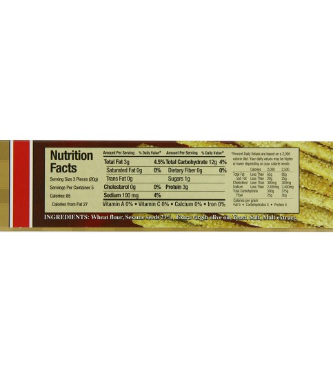 Bellino Sesame Breadsticks (12x3.53 OZ)