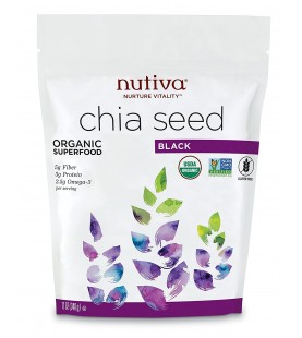 Nutiva Organic Chia Seeds (1x12 Oz)