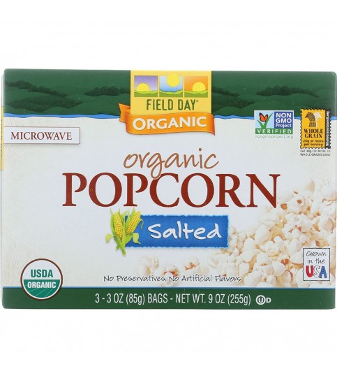 Field Day Salted Mw Popcorn (12x3Pack )