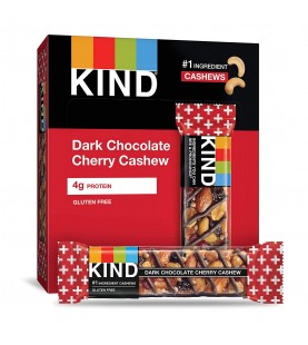 Kind Dark Chocolate Cherry Cashew + Antioxidants Bar (12x1.4 Oz)