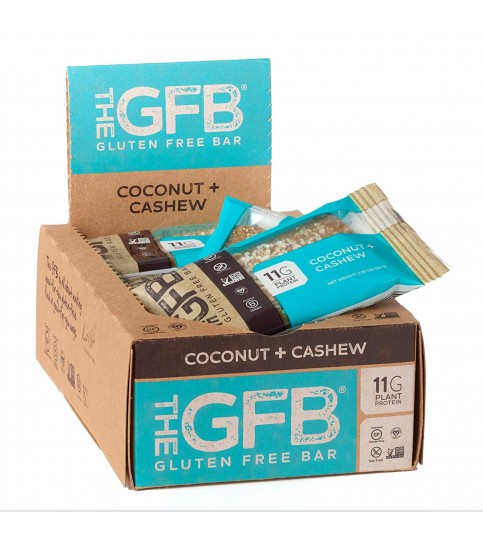 The GFB Cashew Coconut Bar Gluten Free (12x2.05Oz)