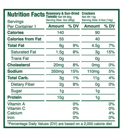 My Gourmet Tuna Rosemary Sundried Tomato with Crackers (12x3.5 OZ)