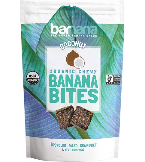 Barnana Banana Bites, Coconut (12x3.5 OZ)