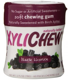 Xylichew Black Licorice (4x60 PC)