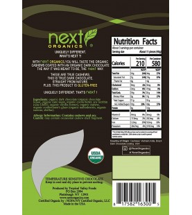 Next Organics Dark Chocolate Cashews (6x4 OZ)