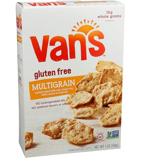 Van's International Foods Multigrain Crackers (6x5OZ )