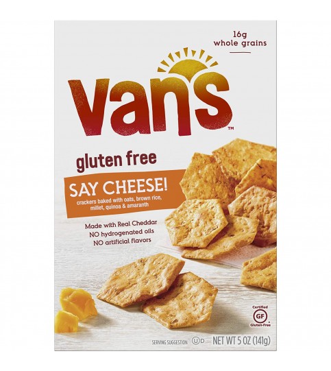 Van's International Foods Say Cheese Crackers (6x5OZ )