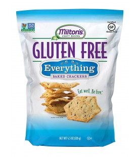 Milton's Gluten Free Baked Crackers Everything (12x4.5 OZ)