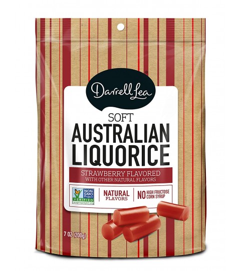 Darrell Lea Licorice Strawberry (8x7OZ )