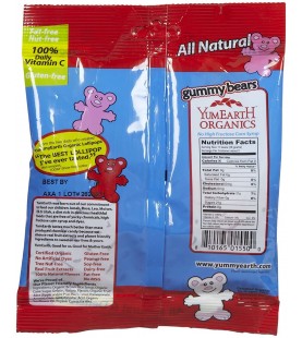 Yummy Earth Gummy Bears (12x2.5OZ )