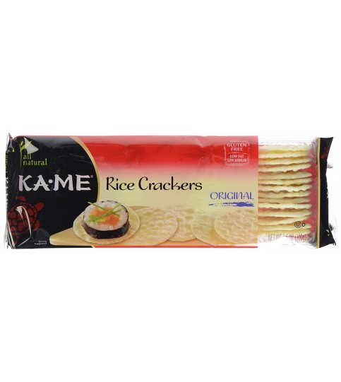 Ka-Me Plain Rice Cracker (12x3.5OZ )