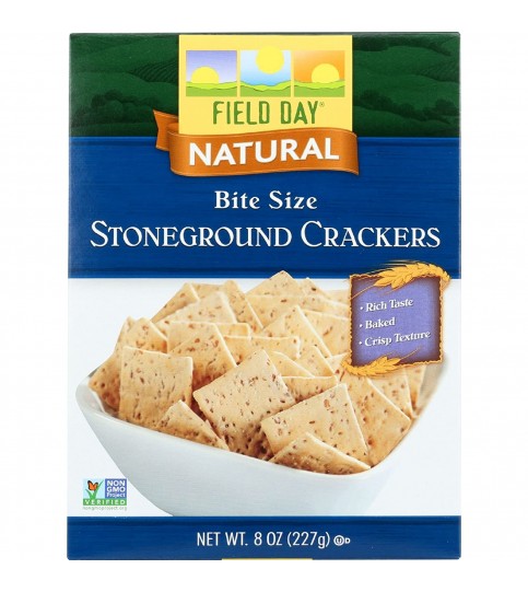 Field Day Stoneground Wheat Crackers (10x8Oz)