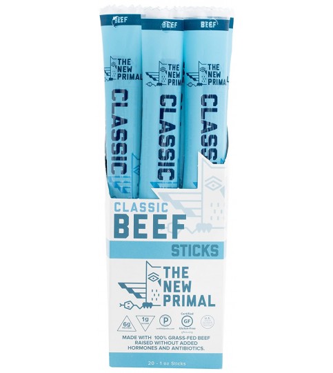 The New Primal Original Beef Sticks (20x1 OZ)