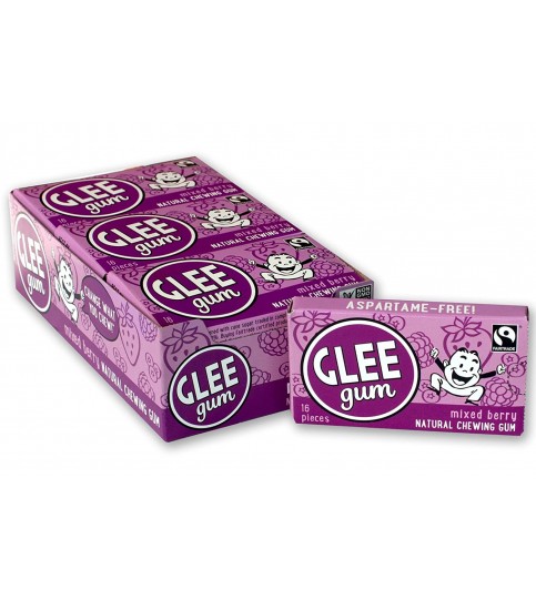 GleeGlee Gum Triple Berry Gum Box (12x16ct )