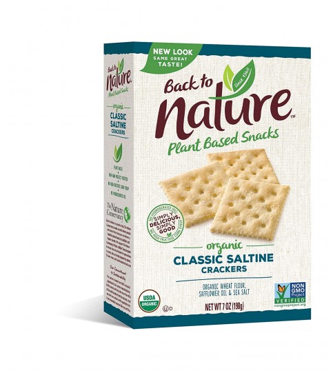 Back To Nature Organic Classic Saltine Crackers (6x7 OZ)