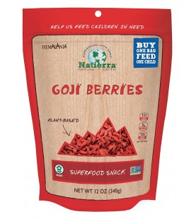 Himalania Goji Berries, Natural Raw (12x12Oz)