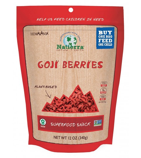 Himalania Goji Berries, Natural Raw (12x12Oz)