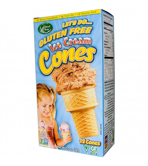 Let's Do Ice Cream Cones Gluten Free (12x1.2 Oz)