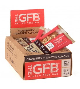 The GFB Cranberry Toasted Almond Bar Gluten Free (12x2.05Oz)