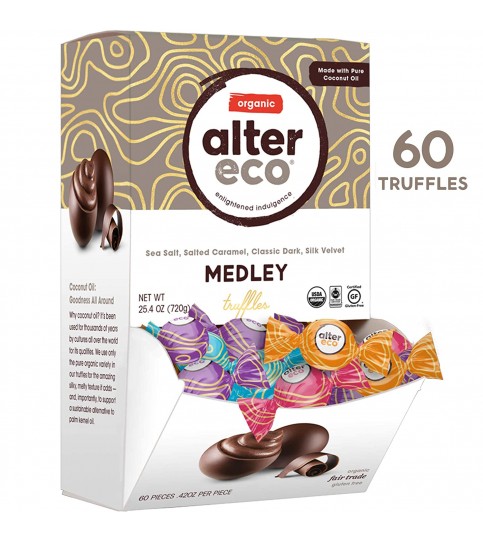 Alter Eco Organic Truffle Medley (60x0.42 OZ)