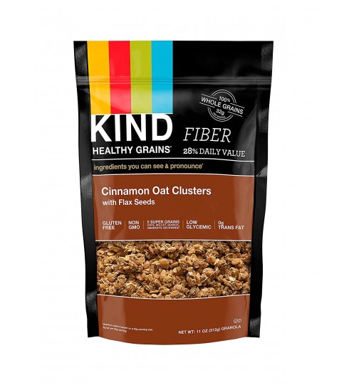 Kind Cinnamon Oat Clusterr with Flax Seed (6x11 Oz)