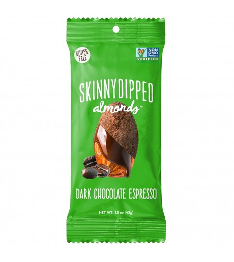 Wild Things Mini Skinny Dipped Almonds in Dark Chocolate Espresso (10x1.5 OZ)