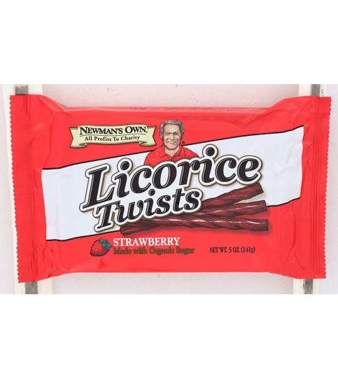 Newman's Own Organics Strawberry Licorice Twists (15x5Oz)