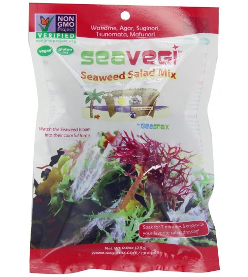 SeaSnax Seaweed Salad Mix (12x.9 Oz)