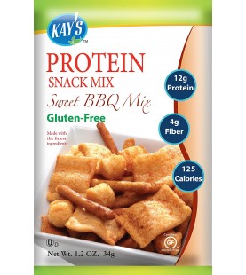 Kay's Naturals Protein Snack Mix Sweet Barbeque (6 Pack) 1.2 Oz