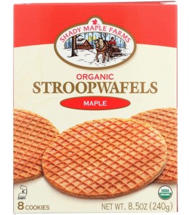 Shady Maple Farms Organic Maple Waffle Cookie (8x8.5 Oz)