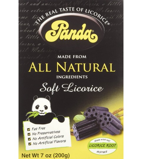 Panda Natural Licorice Chews Box (12x7 Oz)