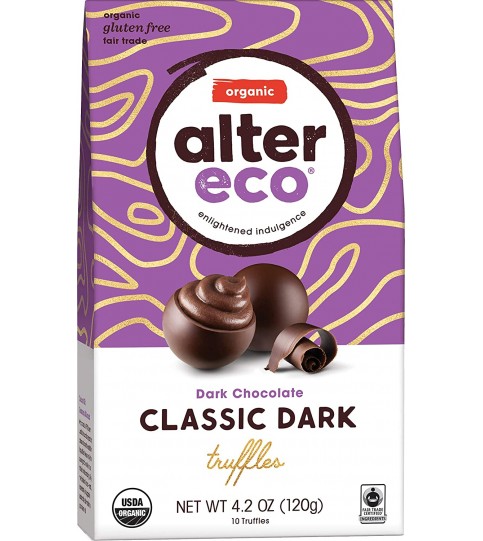 Alter Eco Organic Black Truffles (8x4.2 OZ)