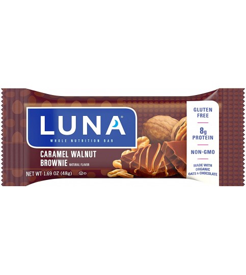 Clif Bar Caramel Nut Brownie Luna Bar (15x1.69 Oz)