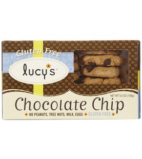 Lucy Cookies Chocolate Chip Cookies Gluten Free (8x5.5 Oz)