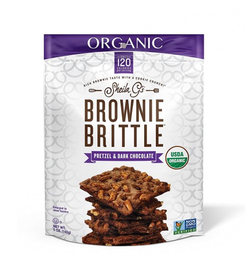 Sheila G'S Pretzel & Dark Chocolate Brownie Brittle (12X5 OZ)