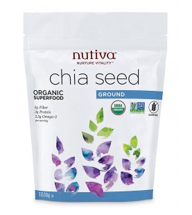 Nutiva Organic Milled Chia Seeds (1x12 Oz)