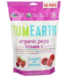 Yummy Earth Lollipop Asst (12x8.5OZ )