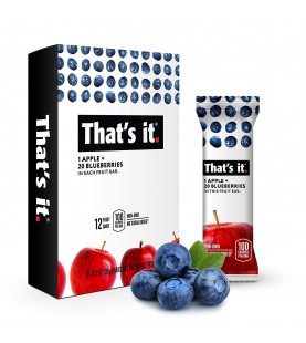 That's It Fruit Bar Apple & Blueberry (12x1.2 OZ)